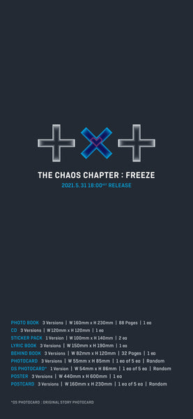 The Chaos Chapter: FREEZE Boy Version – TXT Official Store