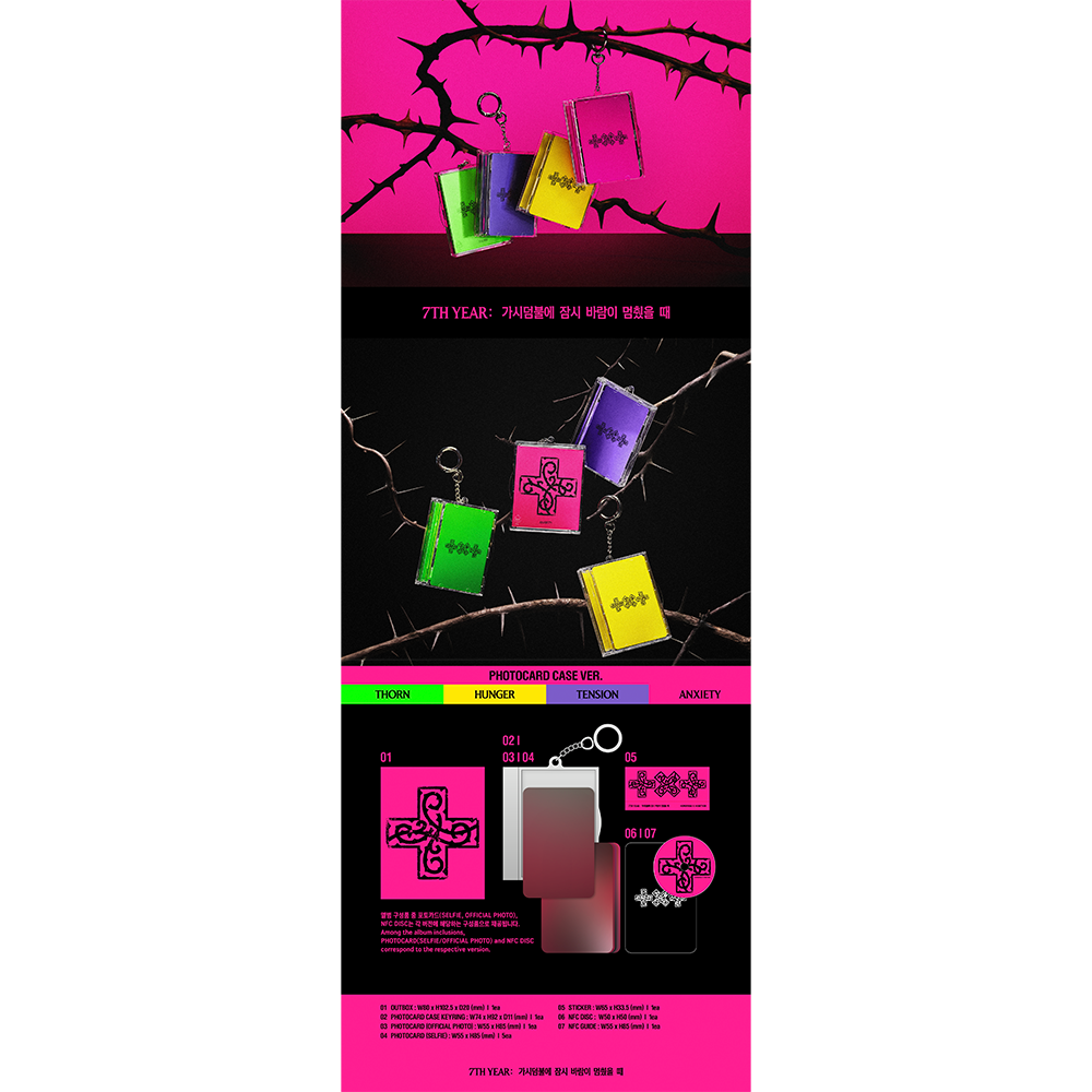 7TH YEAR: A Moment of Stillness in the Thorns Photocard Case Ver. Packshot