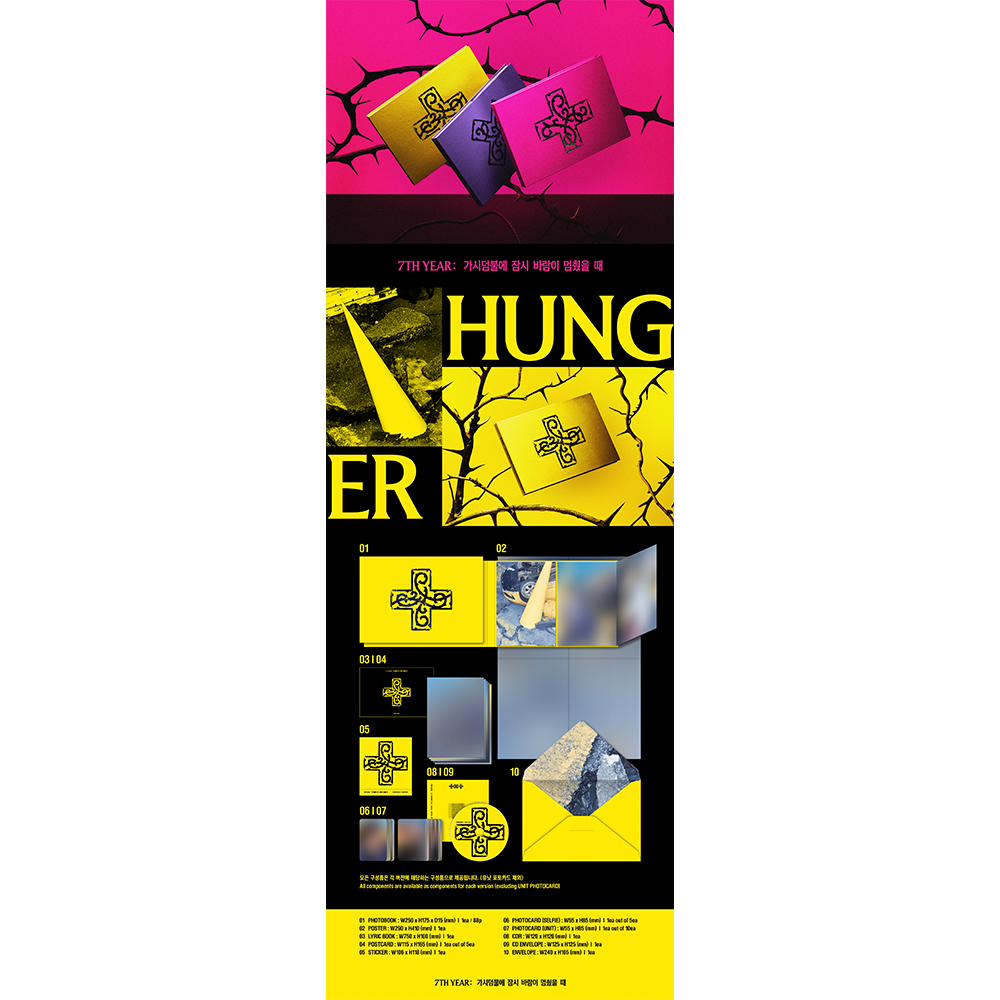 7TH YEAR: A Moment of Stillness in the Thorns HUNGER Ver. (Signed) Packshot