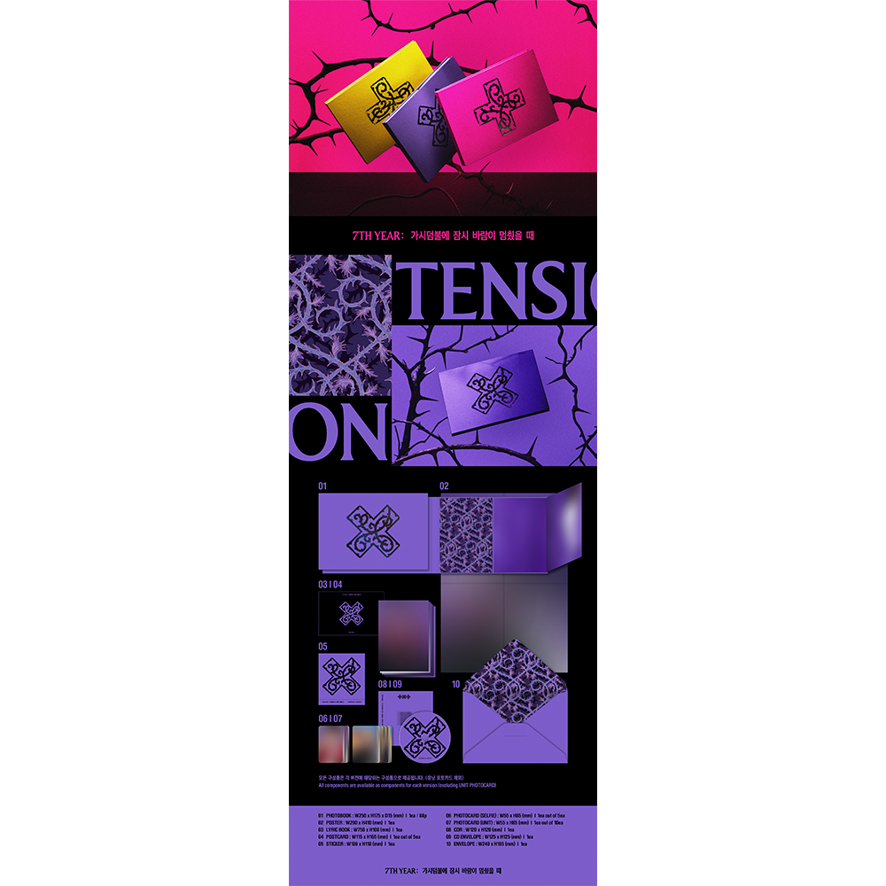 7TH YEAR: A Moment of Stillness in the Thorns TENSION Ver. - TXT 7TH YEAR: A Moment of Stillness in the Thorns TENSION Ver. - TXT
