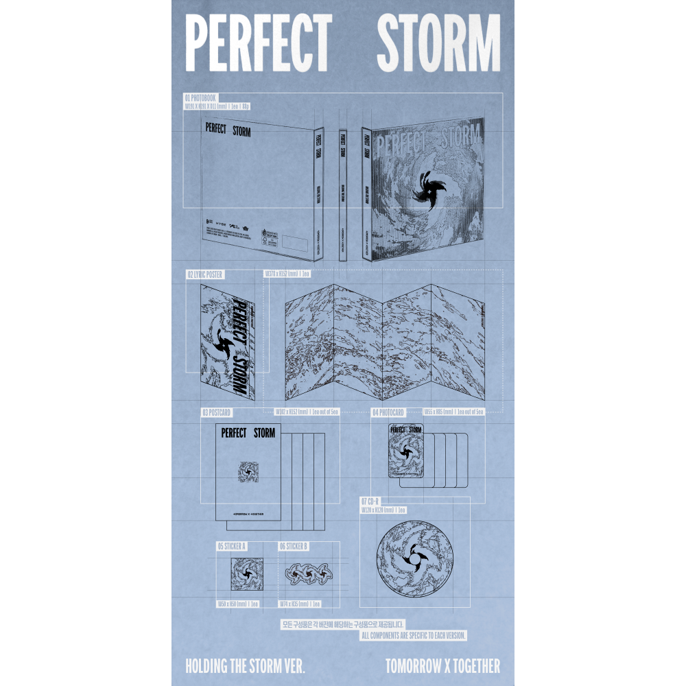 PERFECT STORM (HOLDING THE STORM VER.) Packshot Graphic
