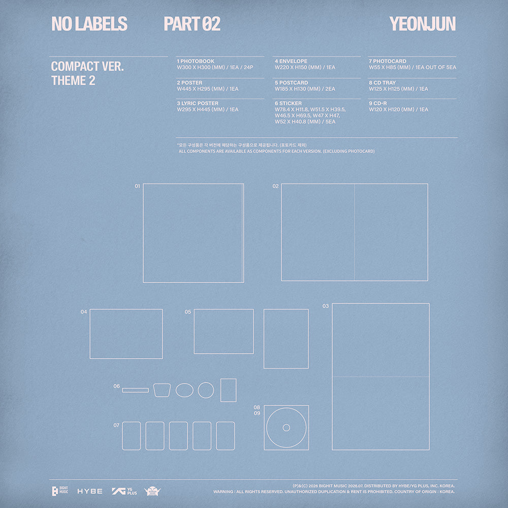 NO LABELS: PART 02 (Compact Ver. THEME 2) Packshot
