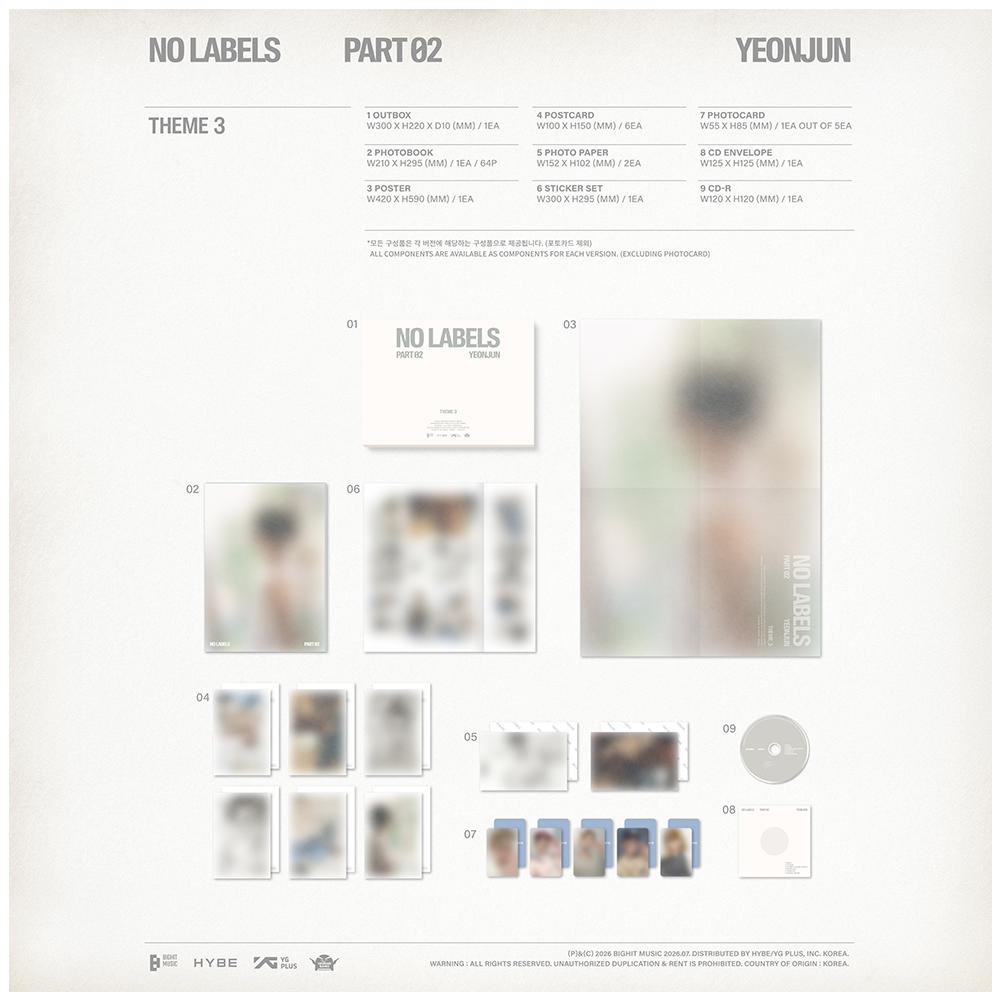 NO LABELS: PART 02 (THEME 3) (Signed) - TXT Official Store NO LABELS: PART 02 (THEME 3) (Signed) - TXT Official Store